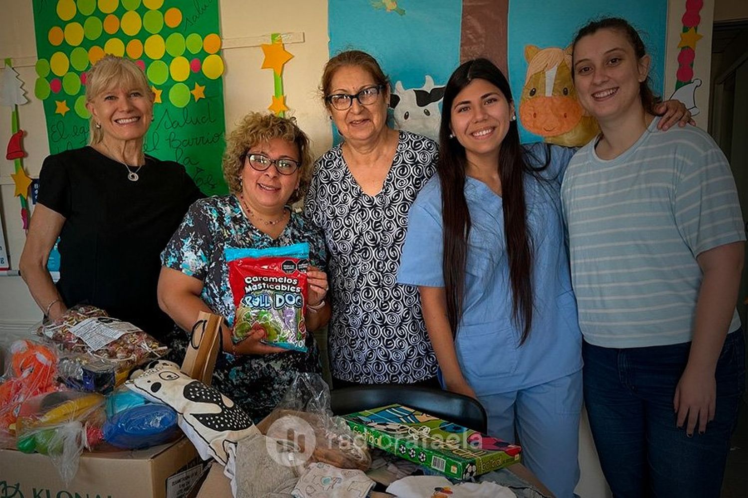 Visita del voluntariado al CAPS del barrio Jardín