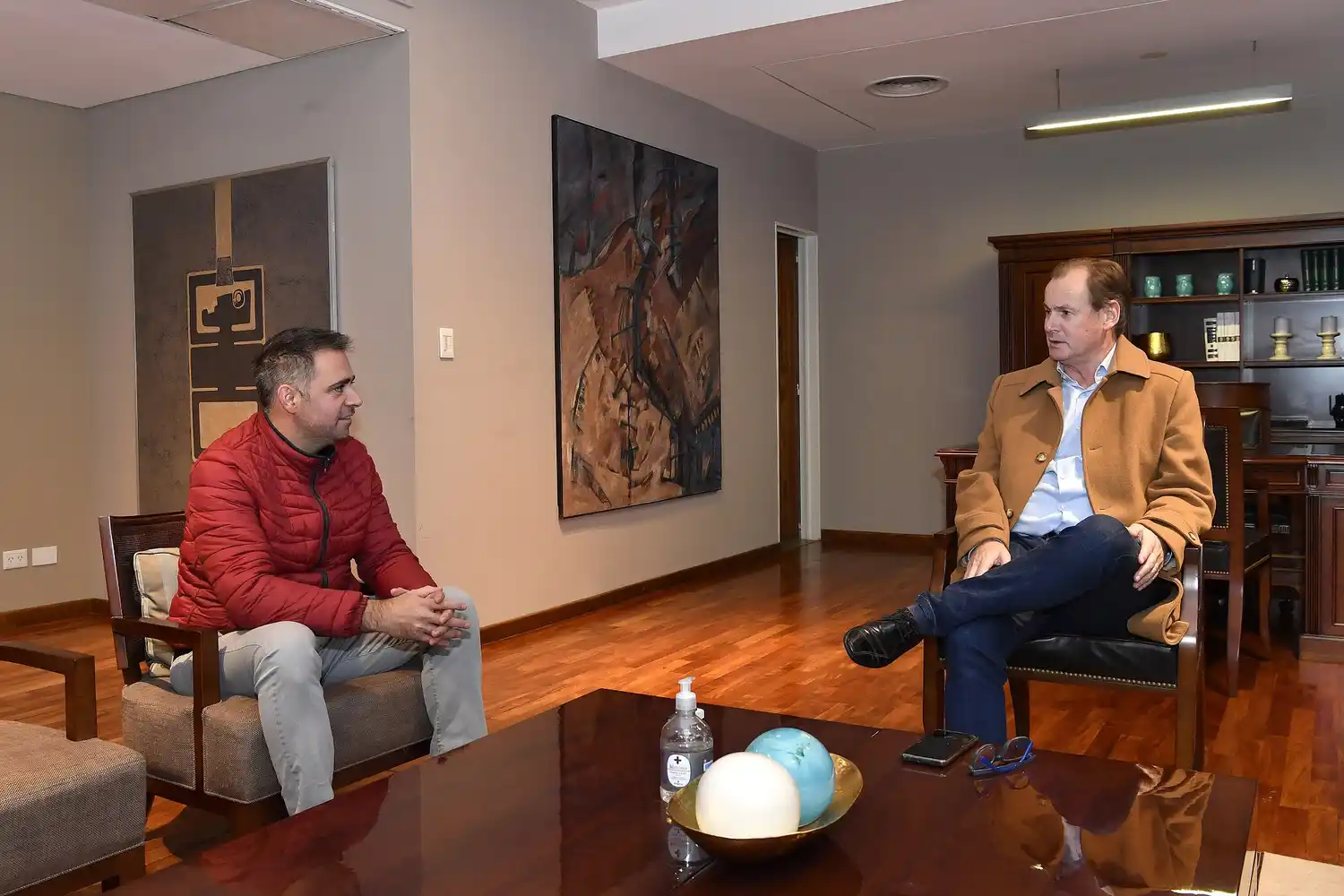 Bordet se reunió con Davico: cuáles fueron los temas que trataron