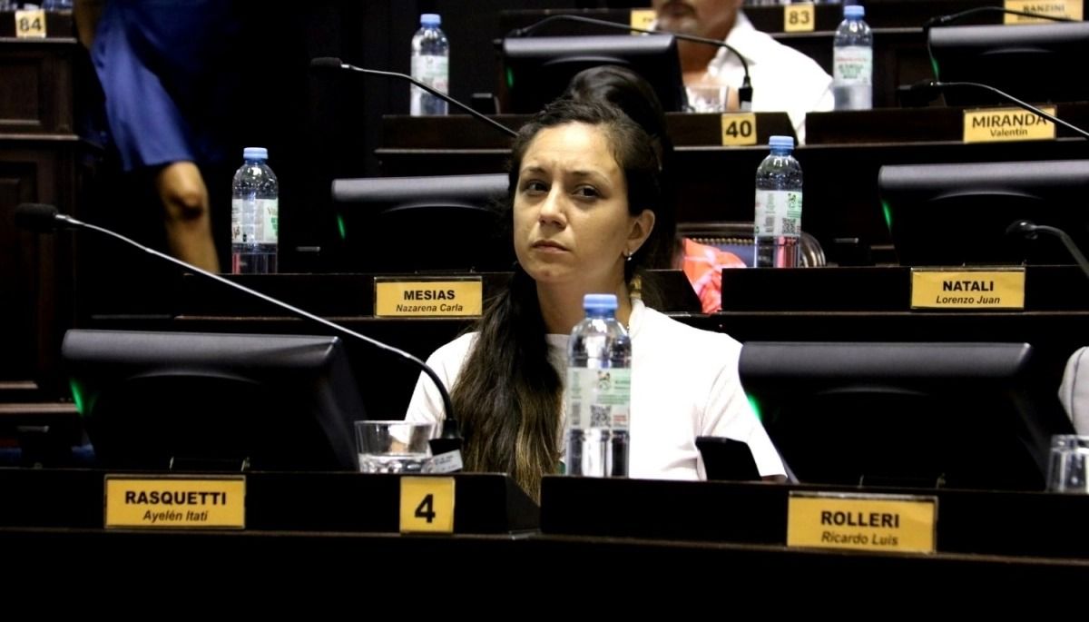 Ayelén Rasquetti, diputada del FR (Frente Renovador).