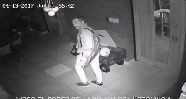 Más problemas para Pachelo: Fue filmado "in fraganti" dentro de una casa de un country