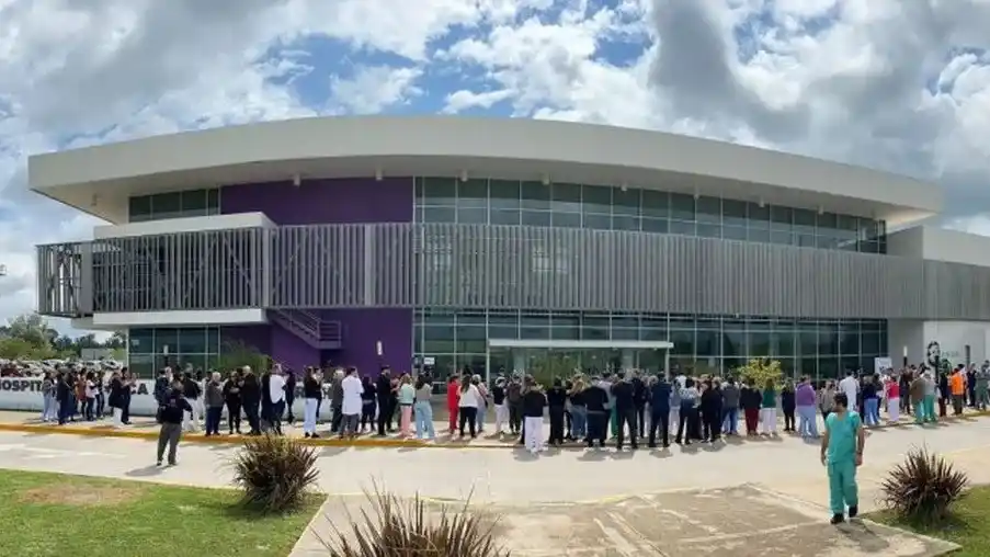El hospital Cuenta Alta Néstor Kirchner, de Cañuelas.