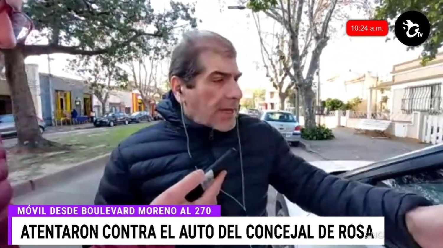 Mauro De Rosa: “Quiero saber si fue contra mí, los motivos y quién fue el que mandó a hacerlo”