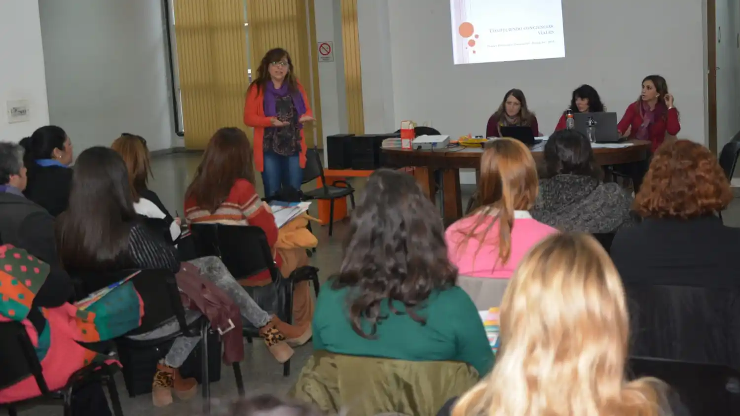 Primer encuentro presencial del curso “Conduciendo ConCiencias Viales”