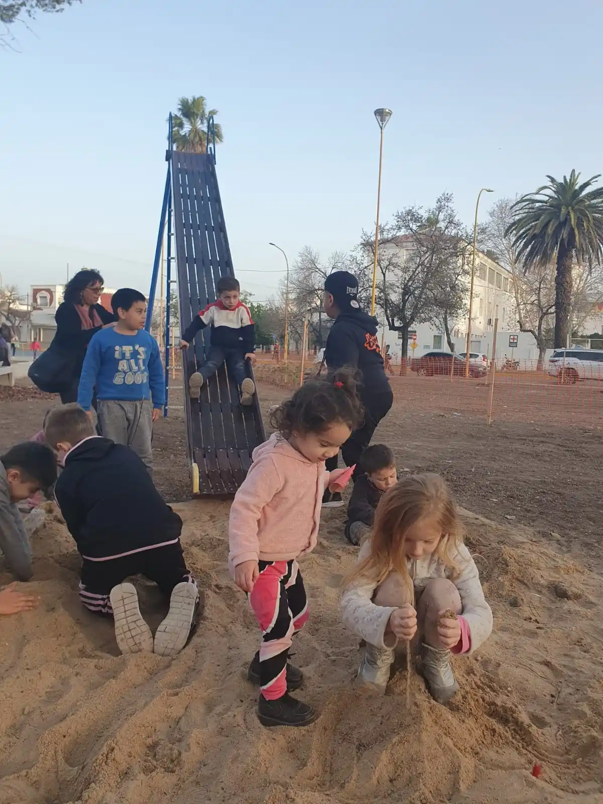 El tobogán más alto de la ciudad