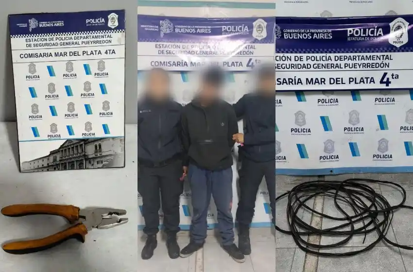 El personal logró detener al joven de 18 años a las pocas cuadras.