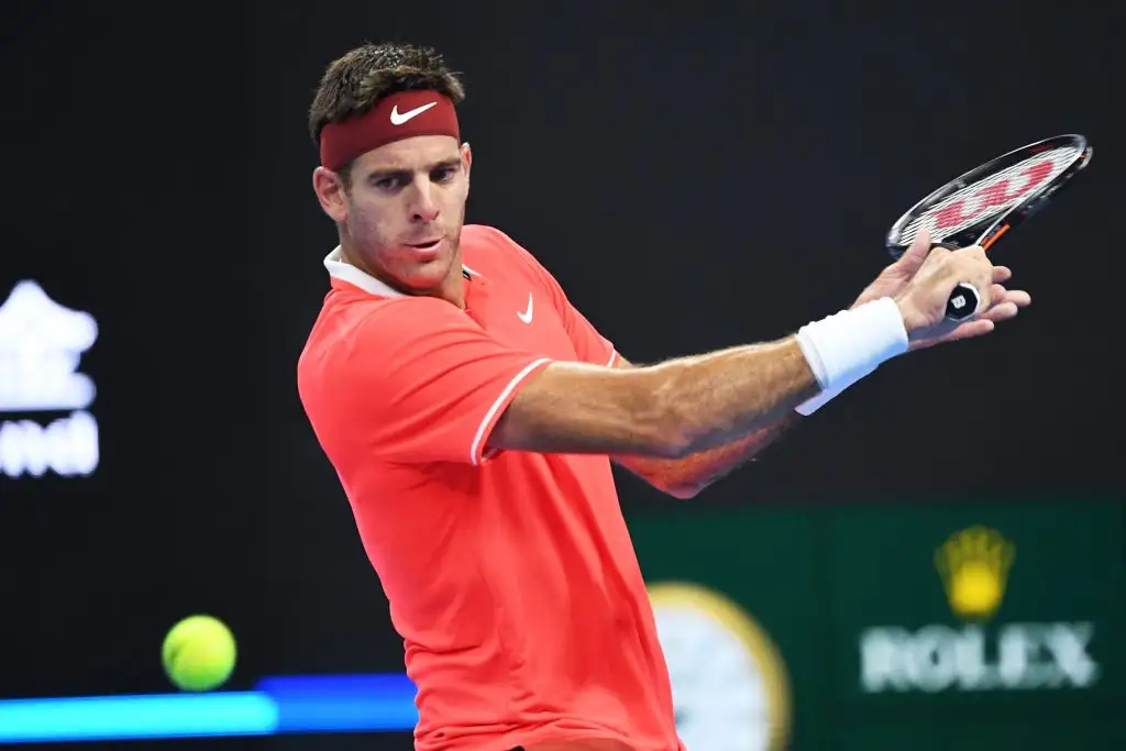 La lluvia impidió el  debut de Del Potro