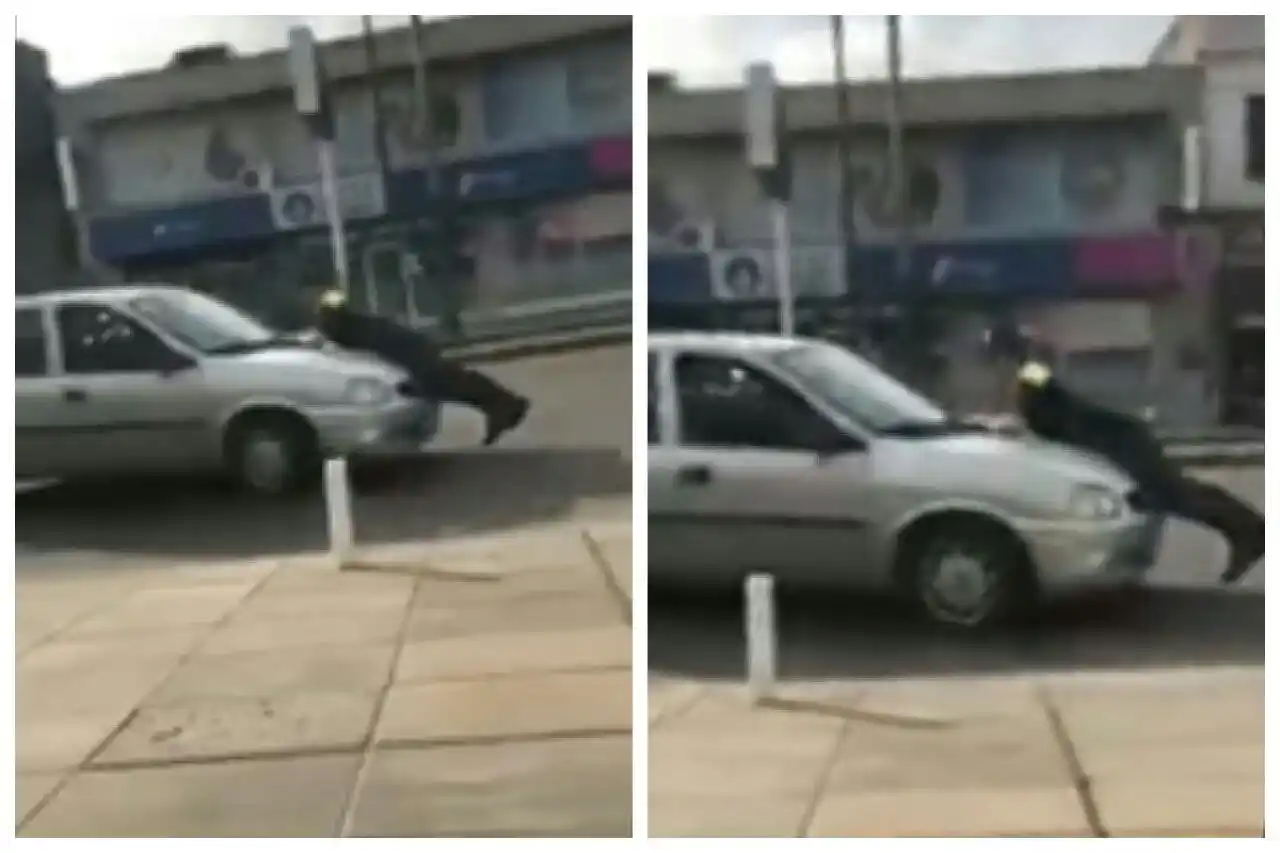 Arrastró 200 metros a un agente de tránsito en Lomas de Zamora: "Nunca me pasó esto"
