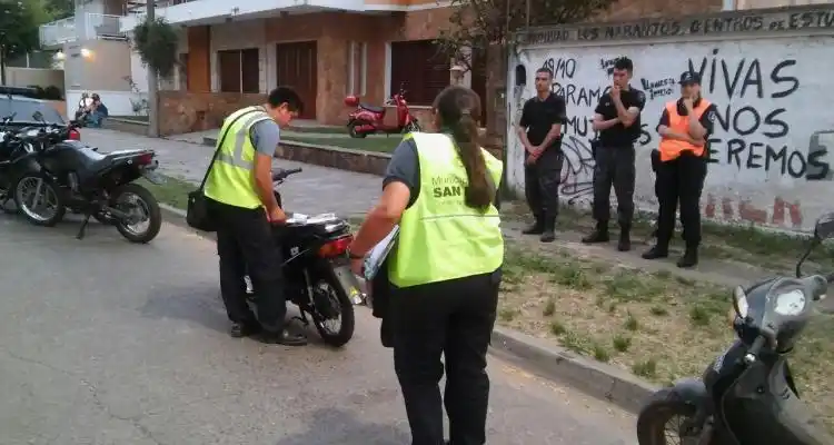 Operativos de Tránsito: Secuestran motos nuevas en Mitre y el Boulevard