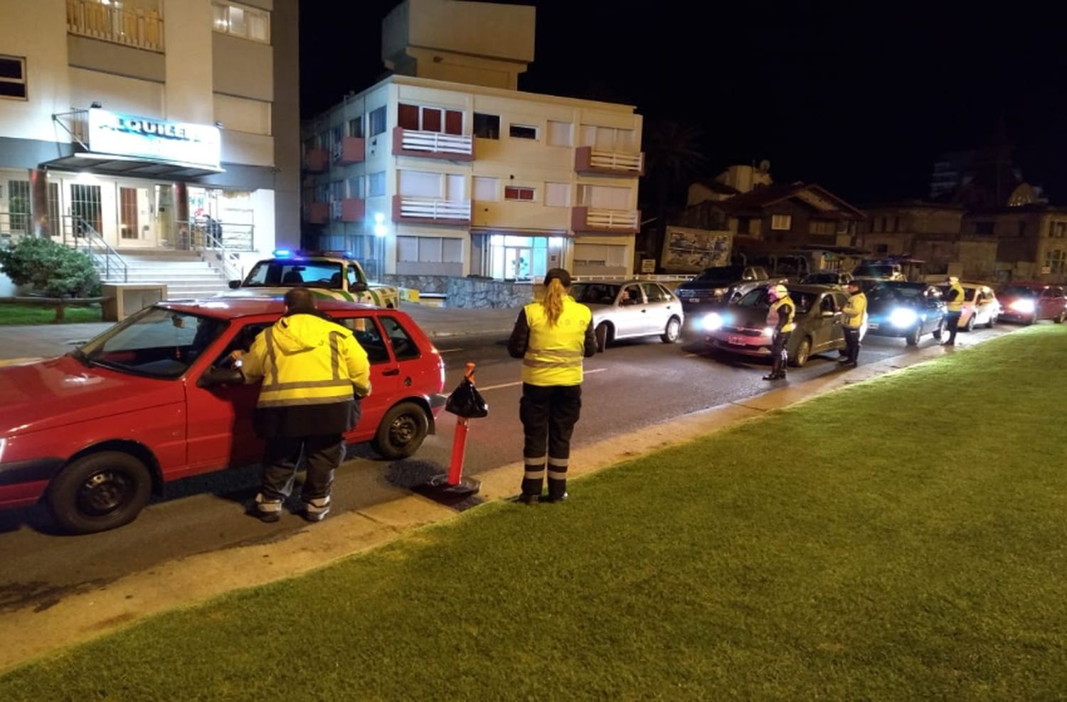 Ocho vehículos secuestrados tras control de alcoholemia