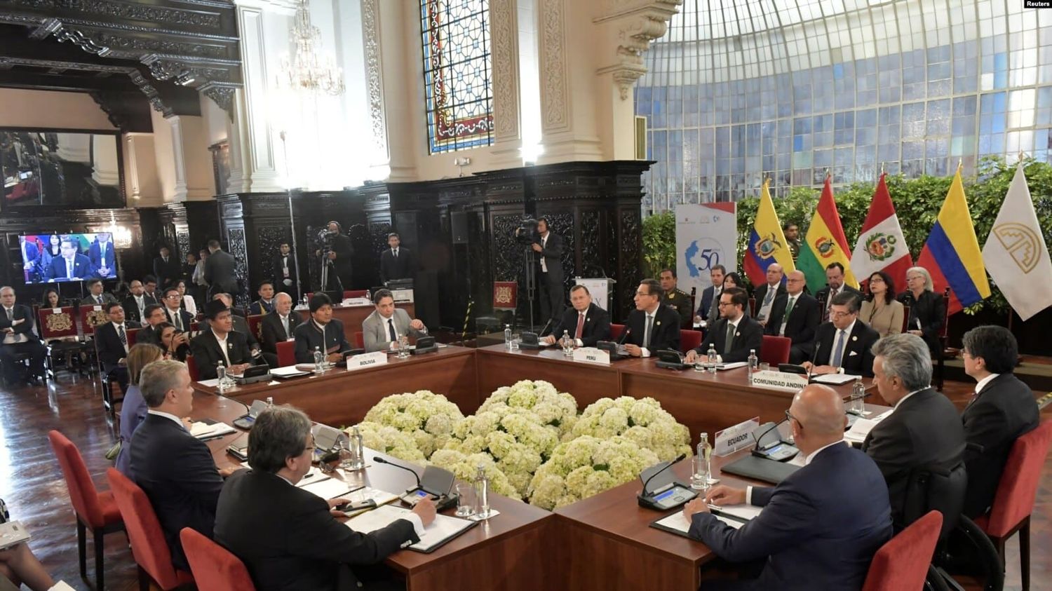 Países de Comunidad Andina quieren que Chile y Venezuela retornen al bloque