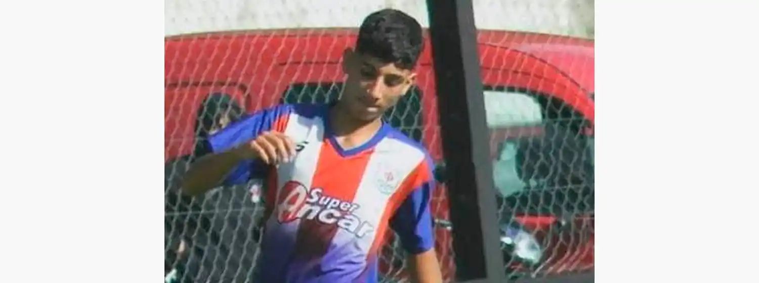 "Te vamos a recordar dentro de una cancha, con una pelota", el emotivo mensaje al joven que murió tras el temporal