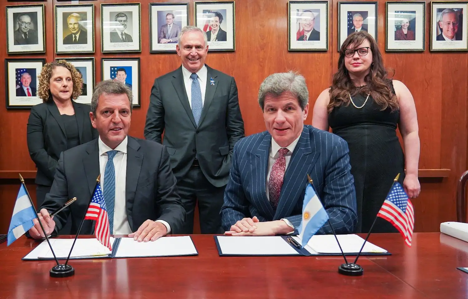 Sergio Massa se reunió con el subsecretario de Desarrollo Económico, Energía y Medio Ambiente, José W. Fernández.