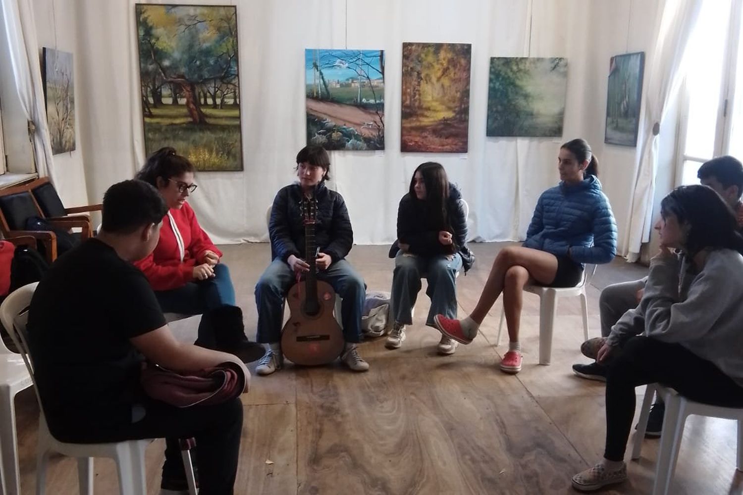 Comienzan a desarrollar el ítem Música de Guale Joven