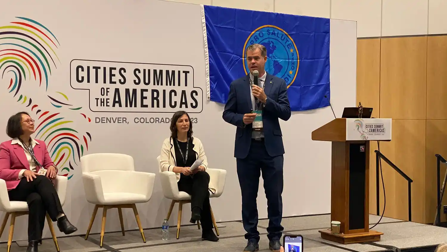 Piaggio presentó el Movimiento de Municipios, Ciudades y Comunidades Saludables de las Américas