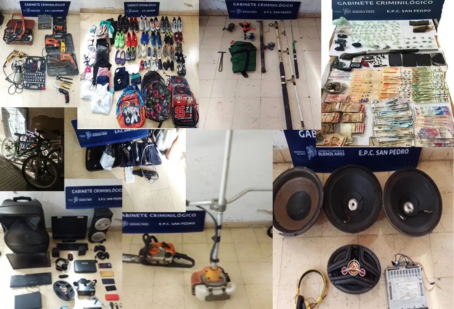 Los elementos secuestrados habrían sido intercambiados por drogas.