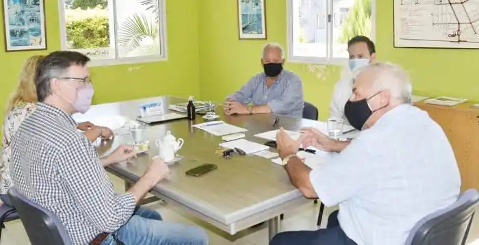 Municipio y provincia articulan políticas para el desarrollo del Parque Industrial