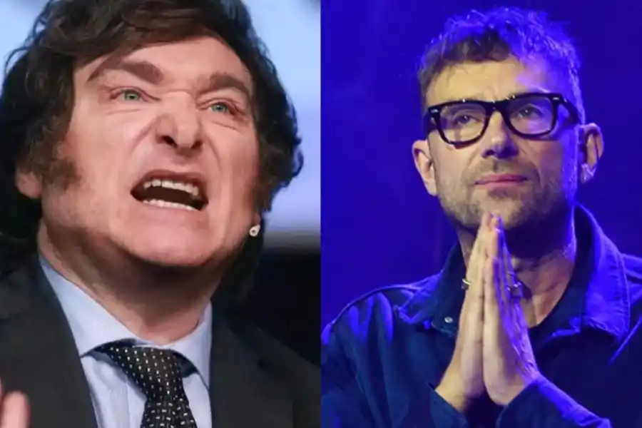 Robbie Williams habló sobre Javier Milei durante un show en Australia