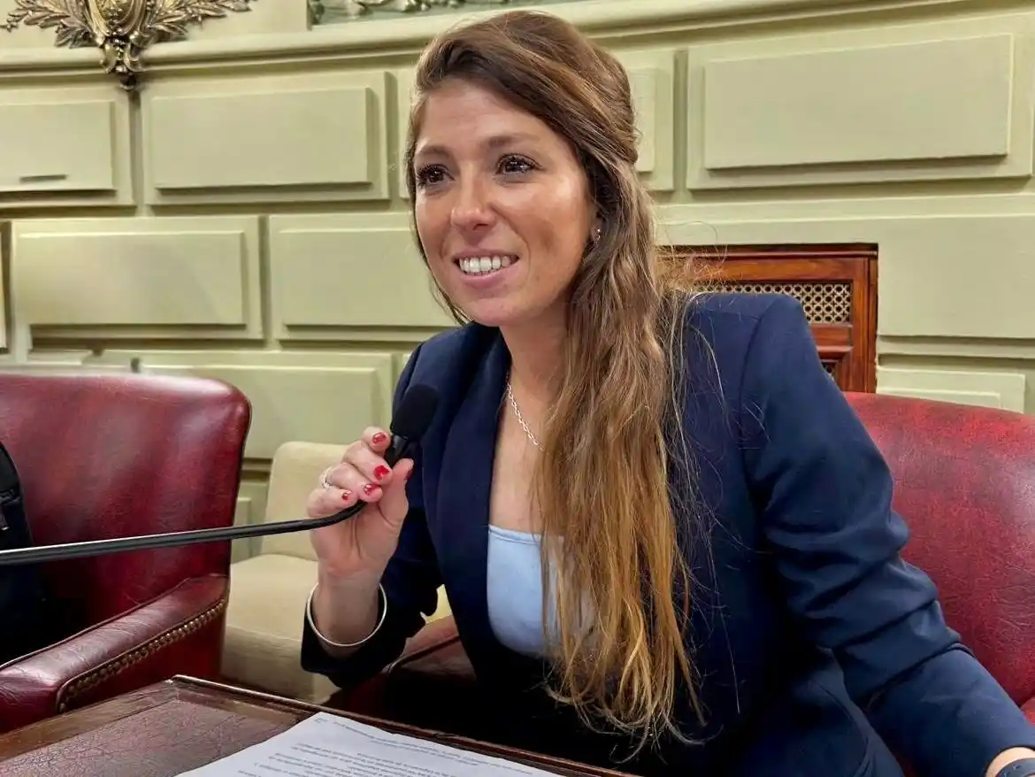 Sofía Galnares, diputada provincial. Foto: Gentileza