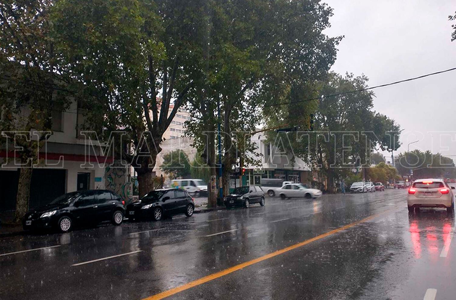 Un viernes con la lluvia como protagonista