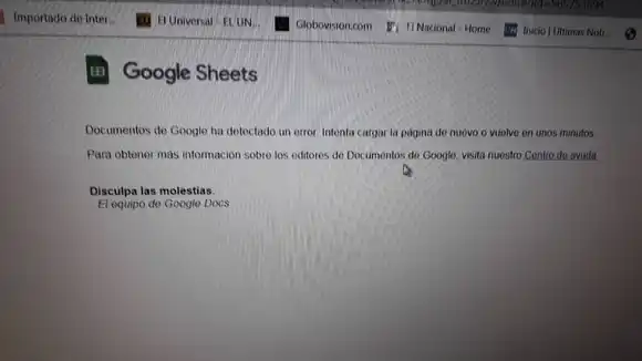 Reportaron caída mundial de Google, Gmail, Docs y Youtube que ya fue solventada