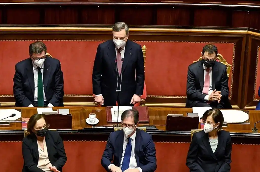 Draghi busca el aval definitivo del Parlamento para ratificar su Gobierno