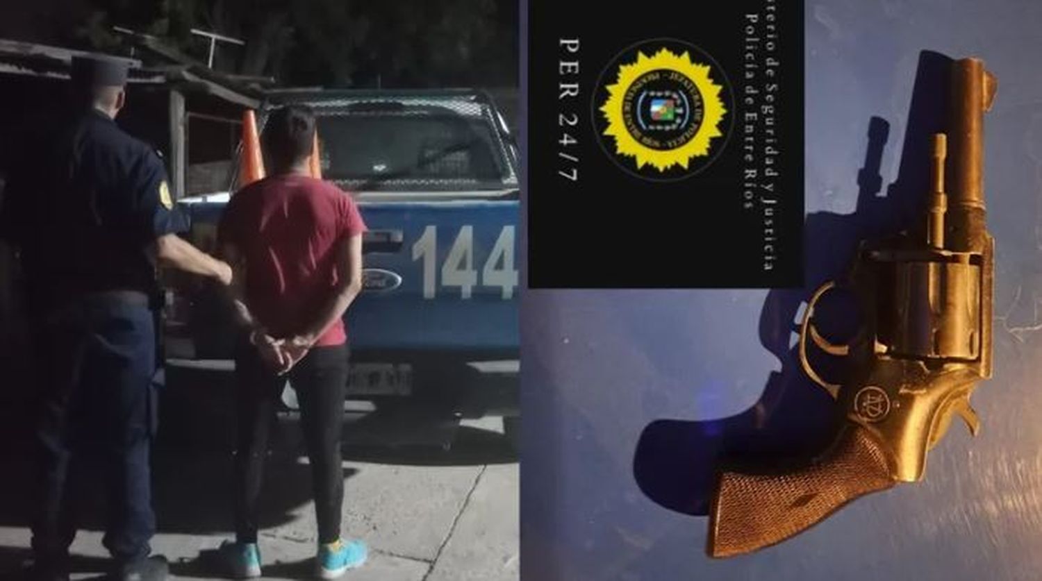 Balearon a un joven entrerriano por un terreno