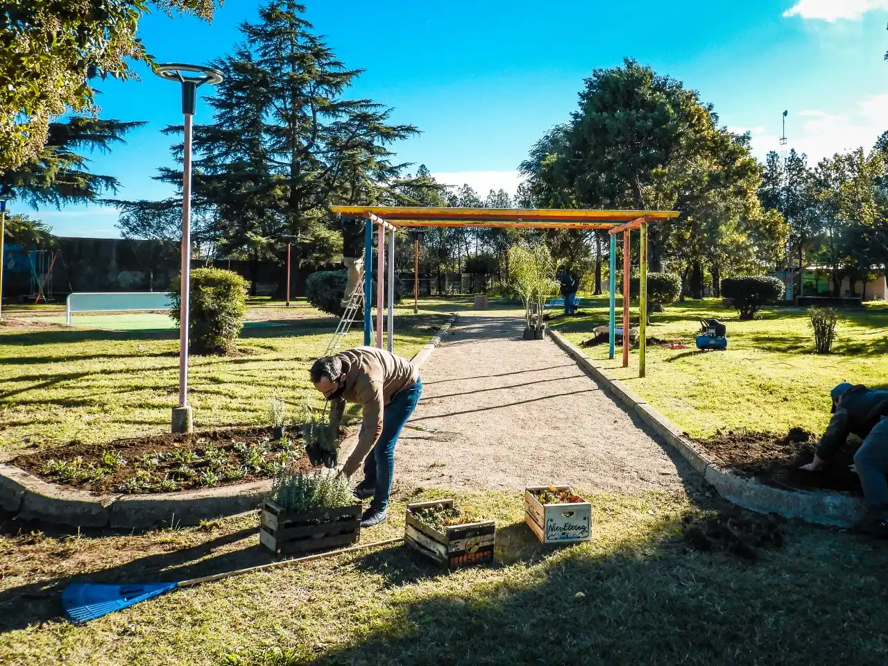 Teodelina recupera y moderniza sus espacios públicos