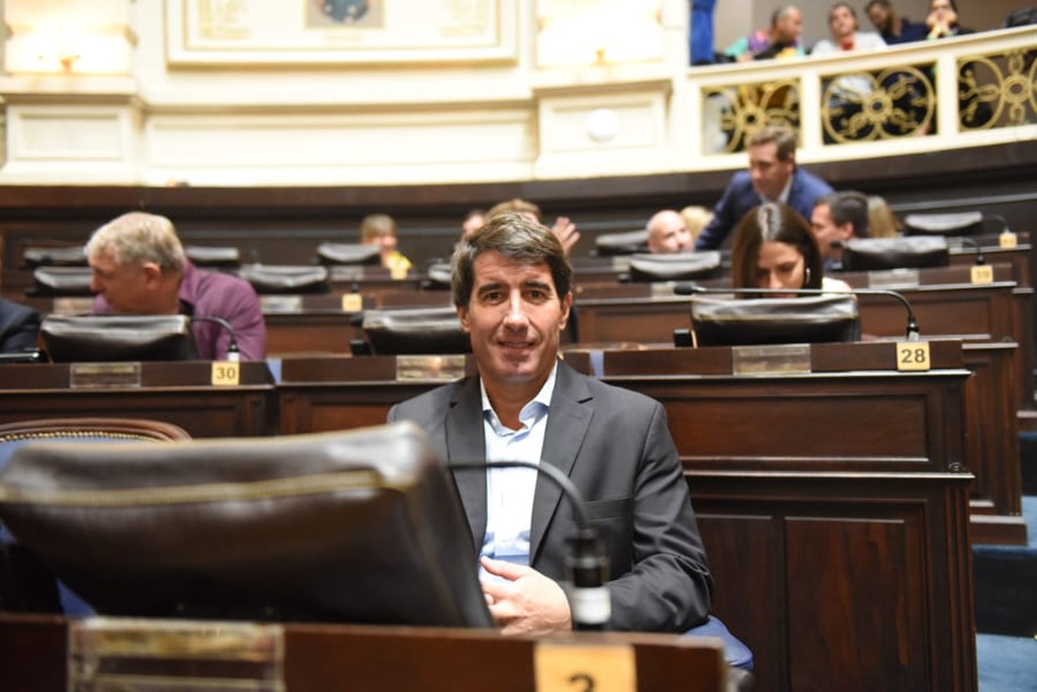 Matias Civale fue parte de una reunión del bloque UCR Gen con la Mesa de Enlace Agropecuaria.