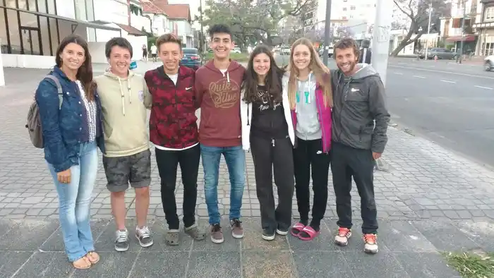 Todos los marplatenses que están con los Seleccionados Bonaerenses. 