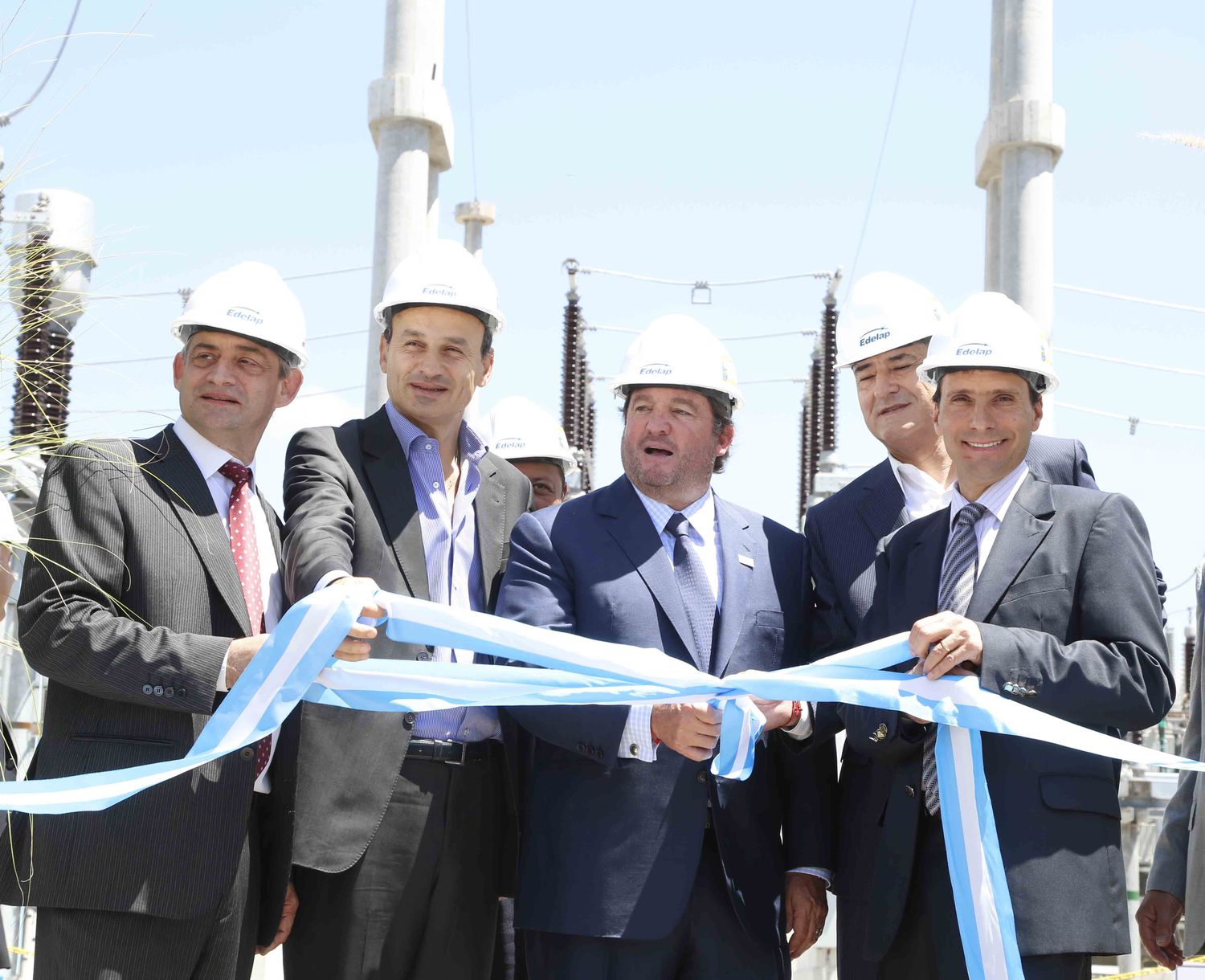 La Plata: Inauguraron obra de energía 