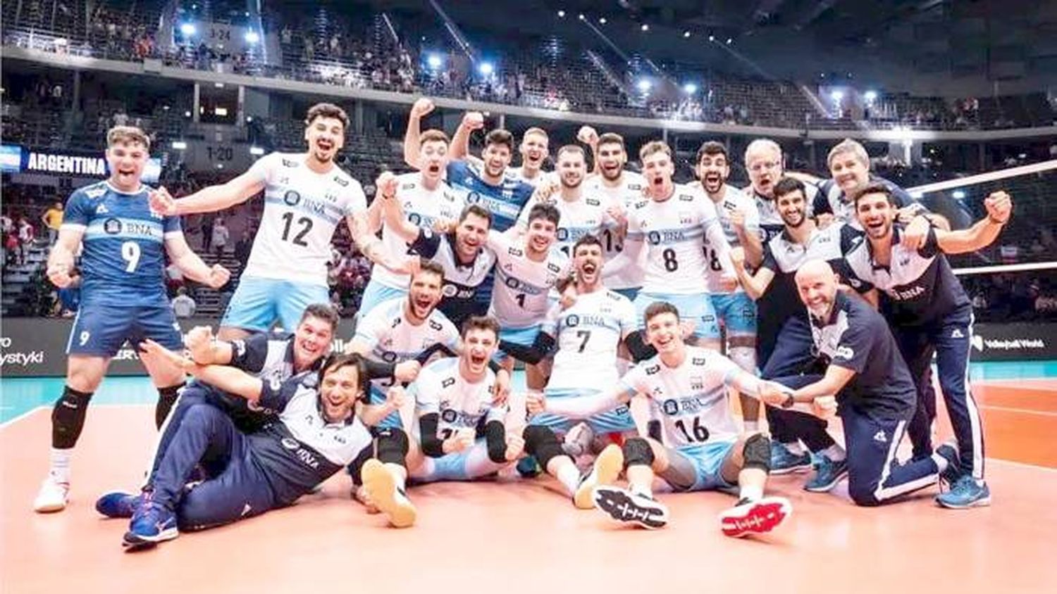 La Selección Argentina barrió a Serbia y se clasificó   a los cuartos de final del Mundial de Vóley