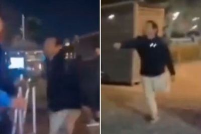 Tensión en Puerto Madero: un policía le quitó las muletas a un vendedor ambulante, lo empujó y fue detenido