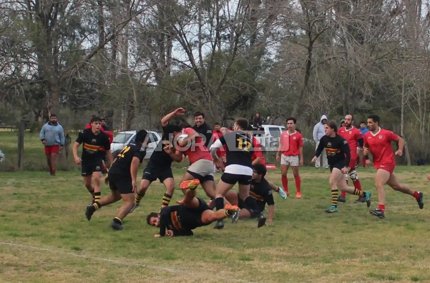 A puro tackle y con Lucas Aleu inspirado, Carpinchos ganó y se acomodó en la punta