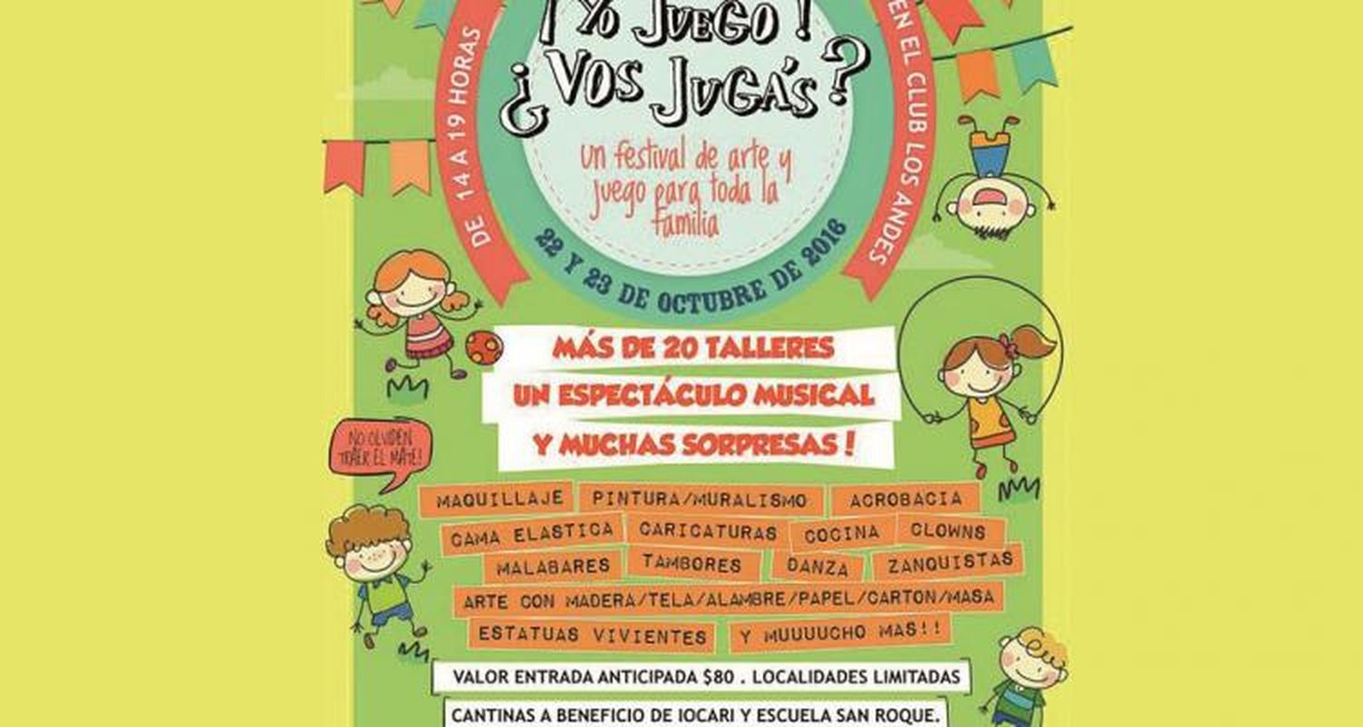 ¡Yo juego! ¿Vos jugas?