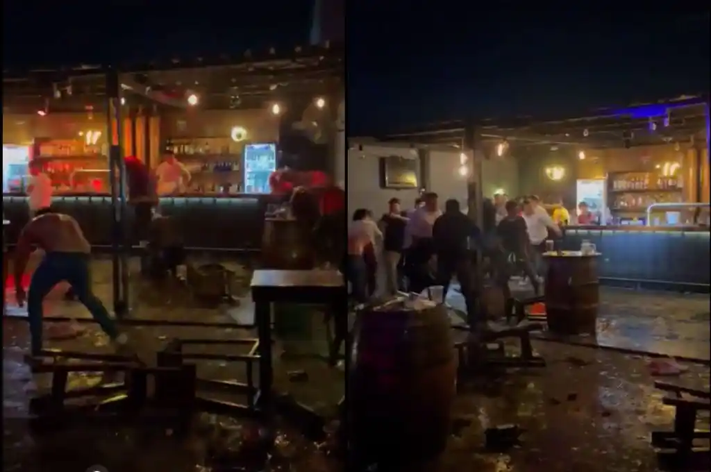 Enfrentamientos en un boliche