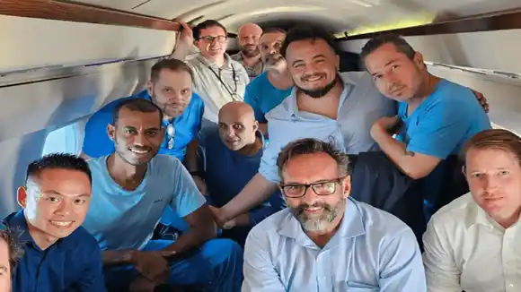 ¡»BIENVENIDOS A CASA»! Así recibieron a los estadounidenses liberados en Venezuela al llegar a EE.UU.