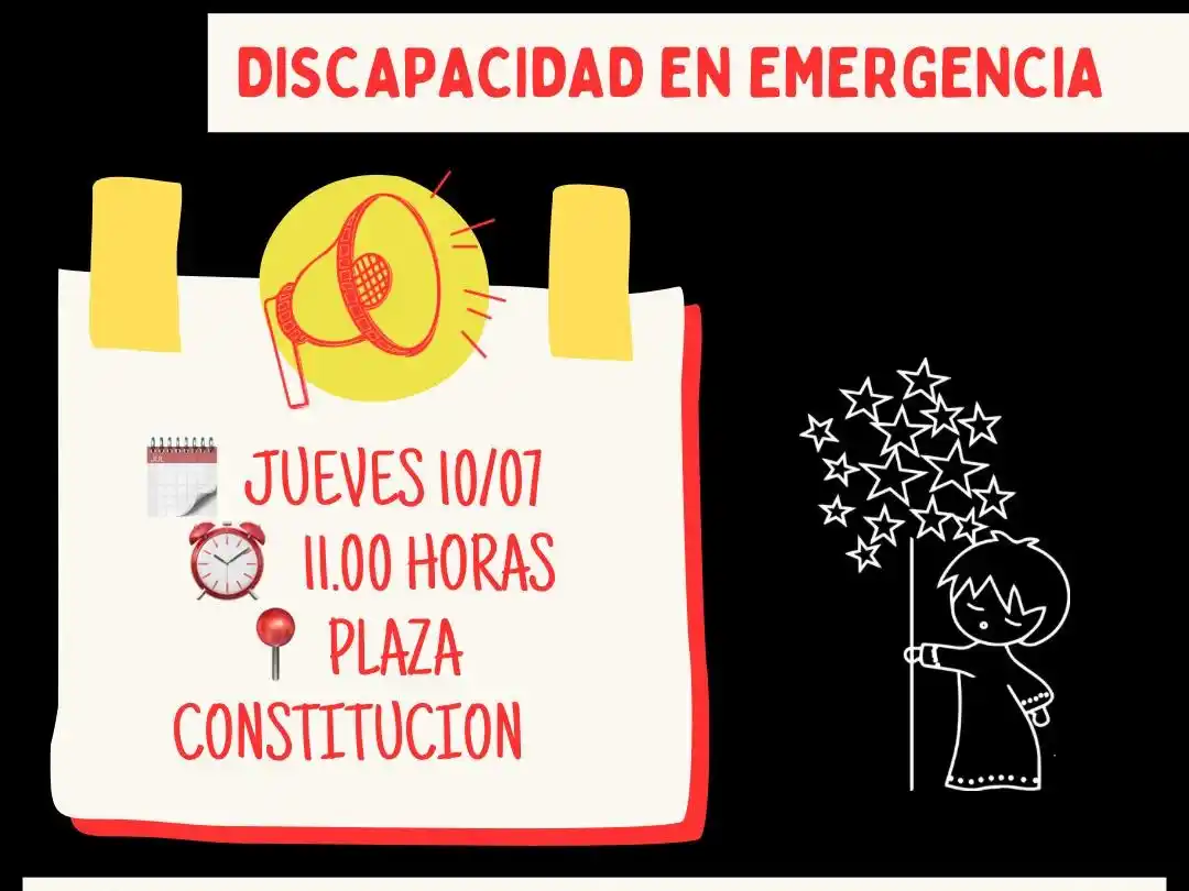 Emergencia en discapacidad: convocan a movilización este jueves