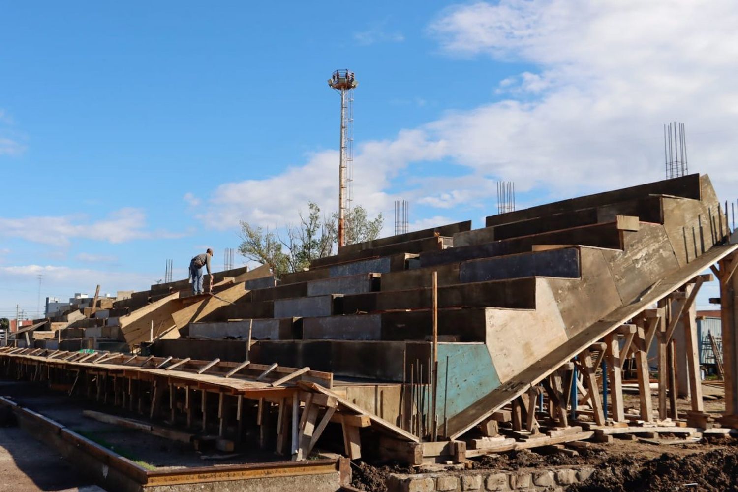 Nueva tribuna en el corsódromo de Gualeguaychú