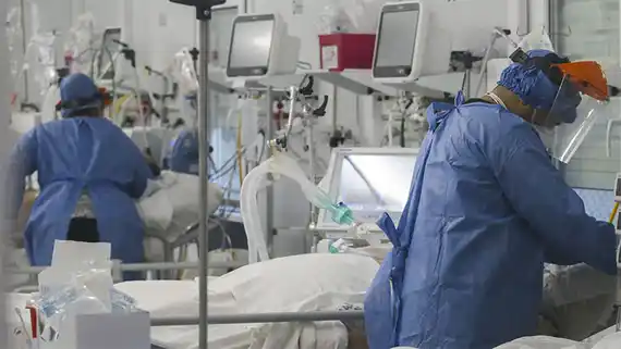Creció 21% la ocupación de camas de terapia en las últimas tres semanas