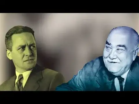 Raúl Scalabrini Ortiz y Arturo Jauretche, dos referentes indiscutibles del pensamiento nacional. Foto: Gentileza
