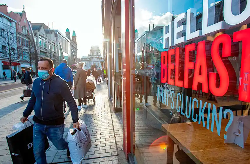 Irlanda se convirtió en el país donde el coronavirus se propaga con mayor rapidez