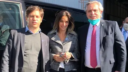 Alberto Fernández y Kicillof participan de la celebración por los 15 años de Aysa