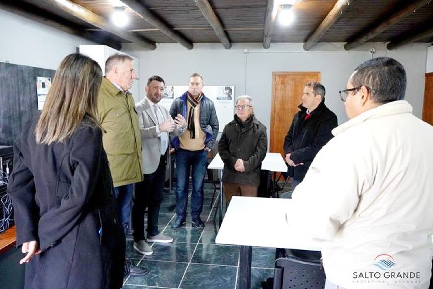 Salto Grande inauguró  una nueva sala con tecnologías, en La Criolla