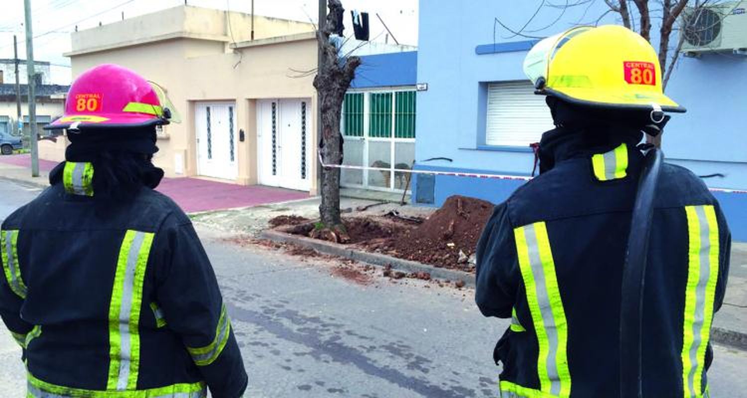 Actividad de bomberos