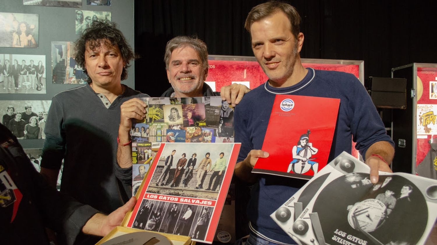 El disco original de Los Gatos Salvajes ya forma parte del patrimonio del Museo del Rock Santafesino