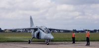 Entregaron un nuevo avión Pampa III a la VI Brigada Aérea de Tandil