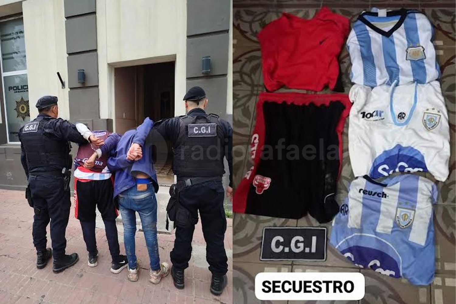 ¡Tochi! Se metió a una casa y se escondió de la policía bajo una pila de ropa