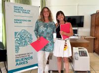 La Provincia entregó concentradores de oxígeno al SISP