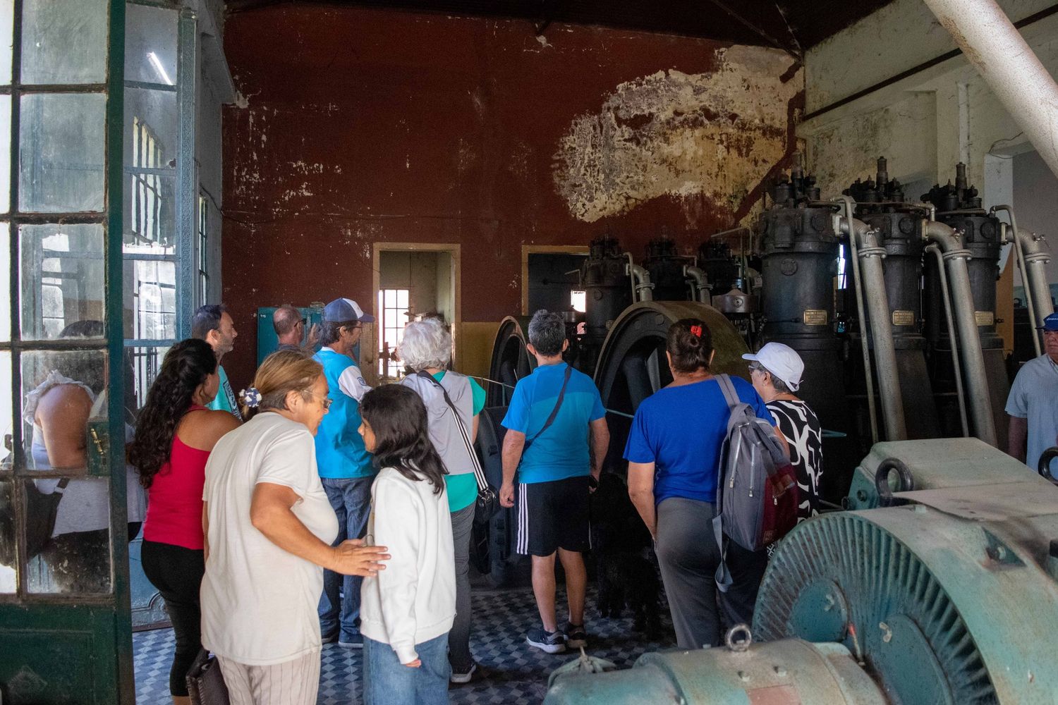 Se realizó un recorrido histórico - arquitectónico a la planta potabilizadora