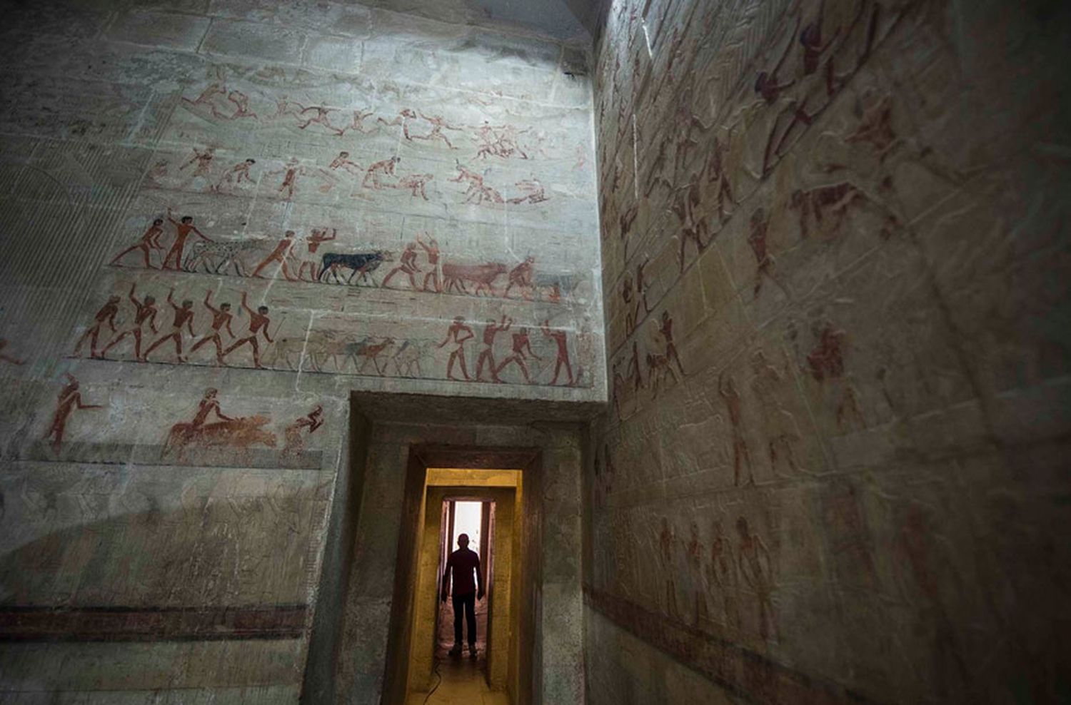 Así es por dentro la tumba del poderoso Mehu, que vivió hace 4.300 años en la época de los primeros faraones egipcios